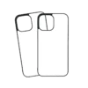 Carcasa de sublimación para iPhone 13 Pro Max, insumo ideal para personalización con diseños exclusivos.