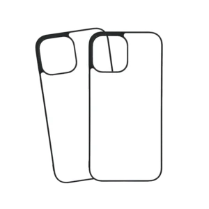 Carcasa de sublimación para iPhone 13 Pro Max, insumo ideal para personalización con diseños exclusivos.