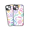 Carcasa de sublimación para iPhone 14, insumo ideal para personalización con diseños únicos.