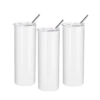 Vaso térmico tumbler sublimable de acero inoxidable 20 oz, ideal para personalización con diseño único.