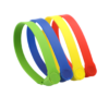 Precinto de seguridad autoblocante ANCS402 de 20 cm en color rojo - Pack de 100 unidades sin numeración.